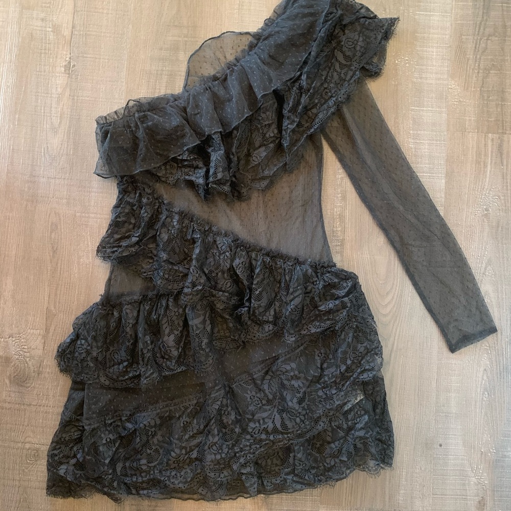 Show Stopping House of Harlow Lace Dress
